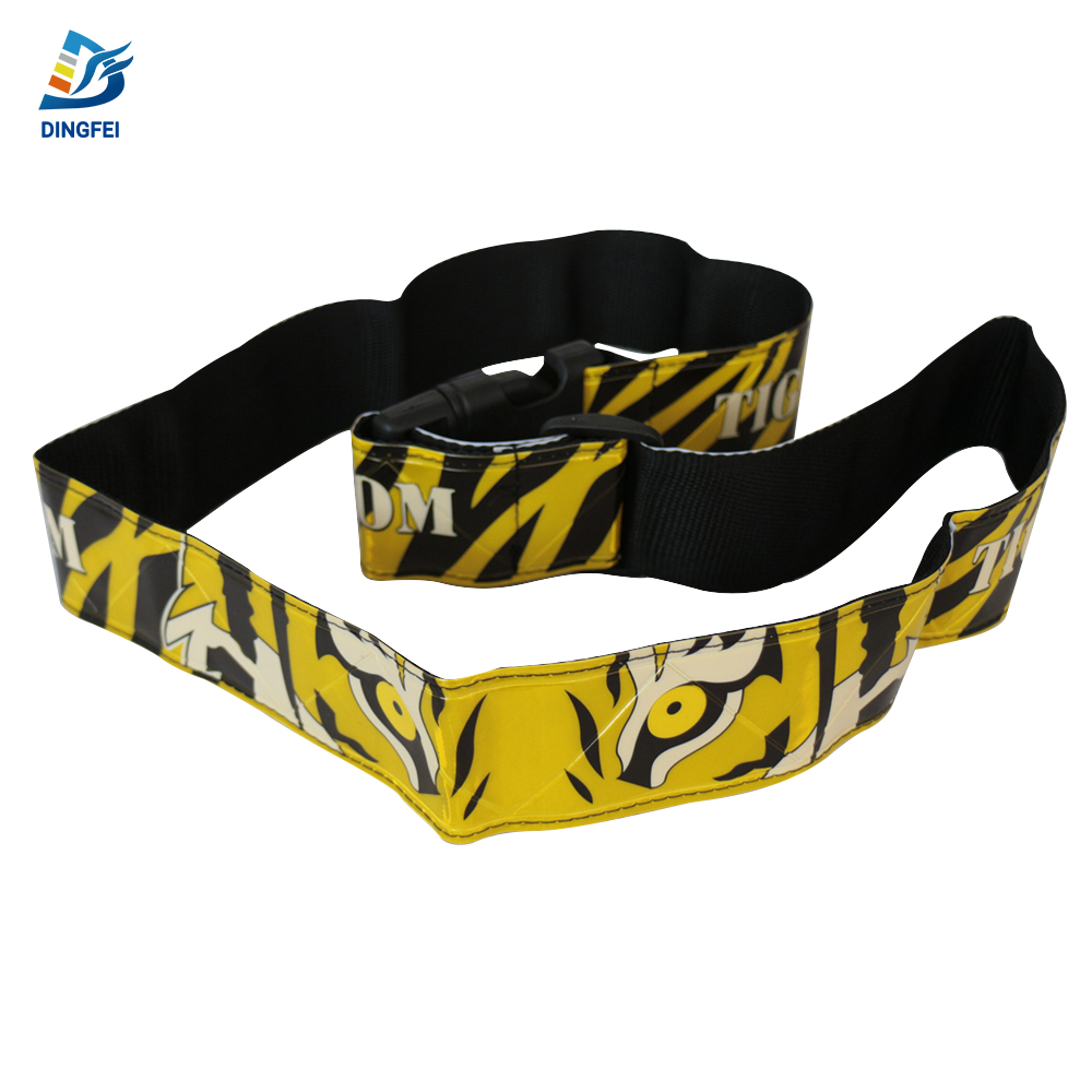 Custom Imprinted Reflective PVC Belt - 